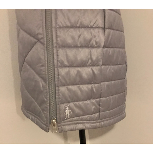 Smartwool Smartloft Gray Quilted Zip Skirt - Size Small - Picture 5 of 15